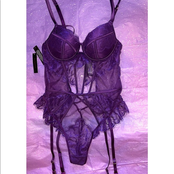 Ann Summers | NWT | the Understated Underwire Thong Teddy with Garter Straps - Picture 5 of 15